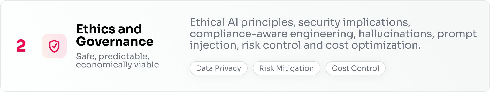 Module 2 - Ethics and Governance