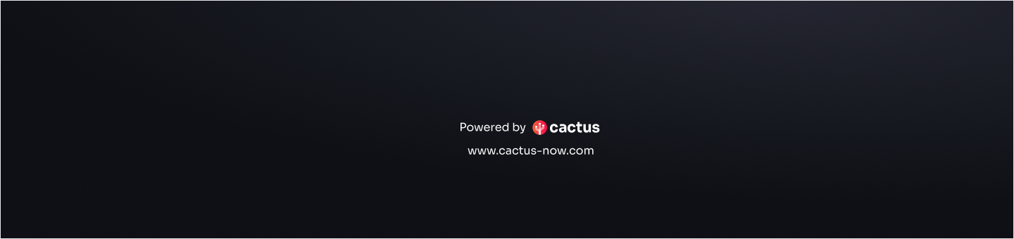 CactAI powered by Cactus
